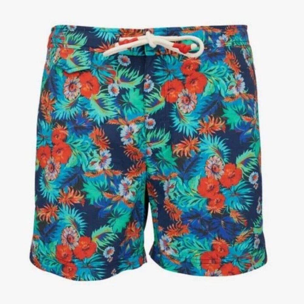 NEW ORLEBAR BROWN Standard Multi Anemone Swim Trunks size 28